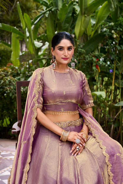 Fendi Silk Designer Party Wear Lehenga Choli