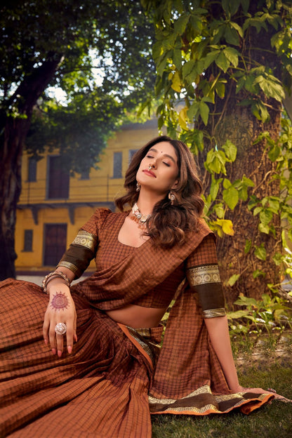 Zari Work Traditional Lehenga Choli