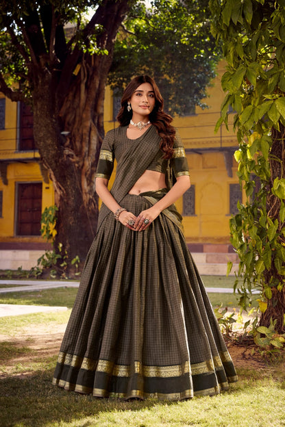 Zari Work Traditional Lehenga Choli