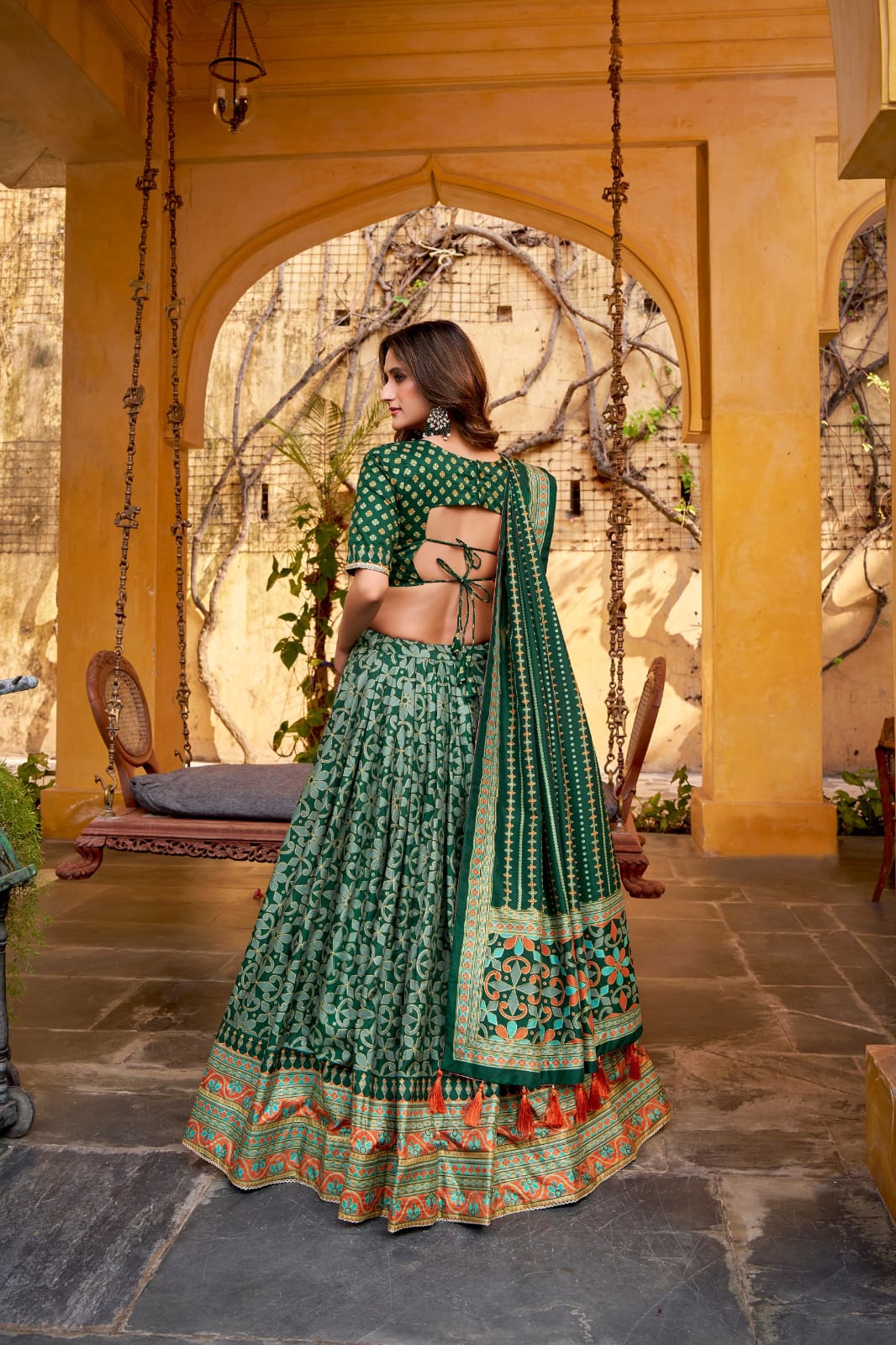 Traditional Lehenga Choli With Dupatta