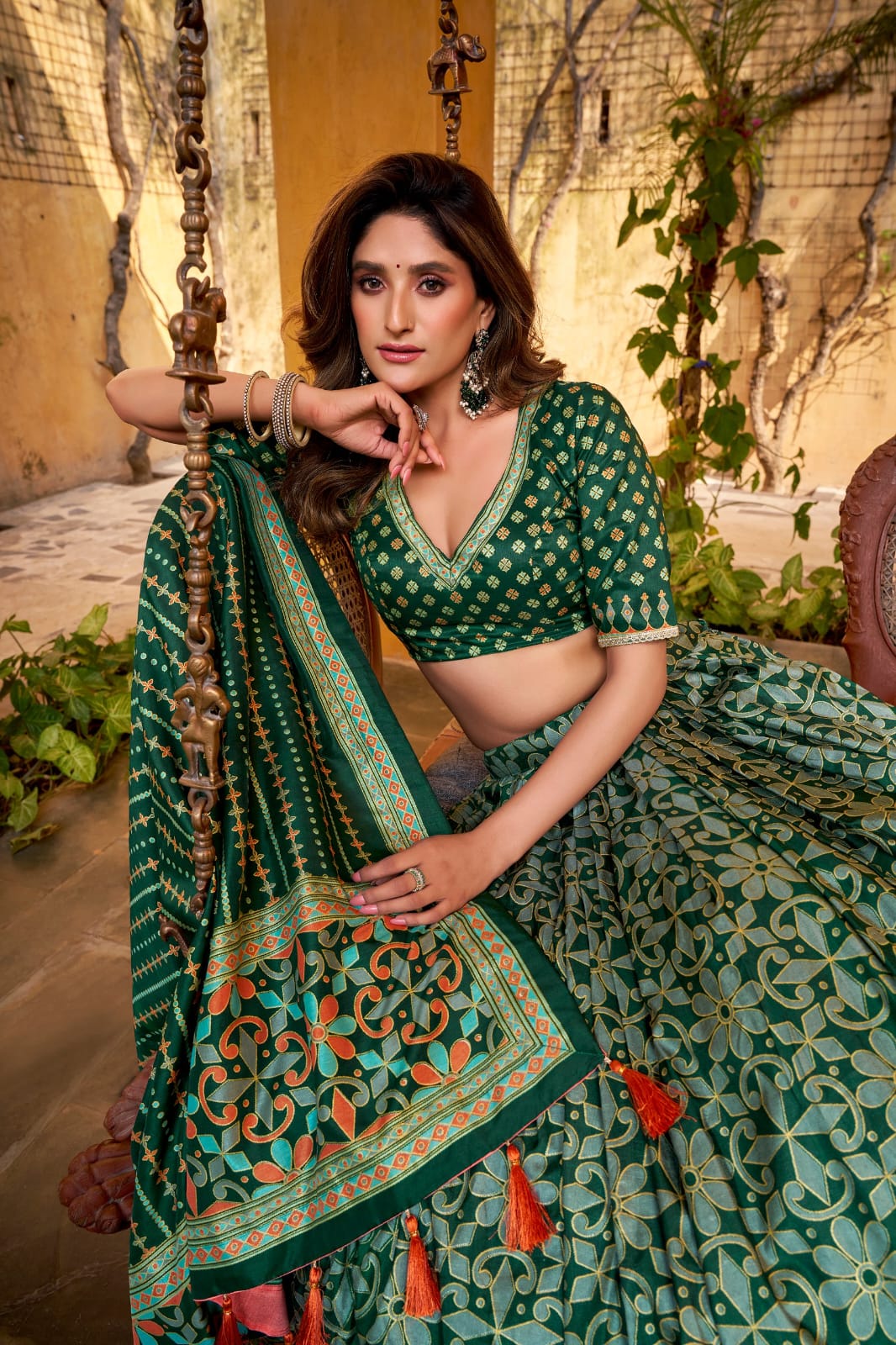 Traditional Lehenga Choli With Dupatta