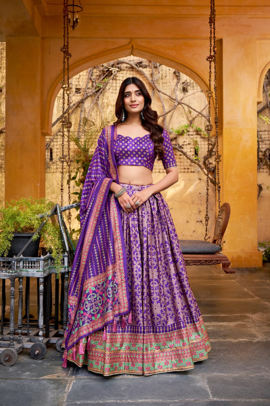 Traditional Lehenga Choli With Dupatta