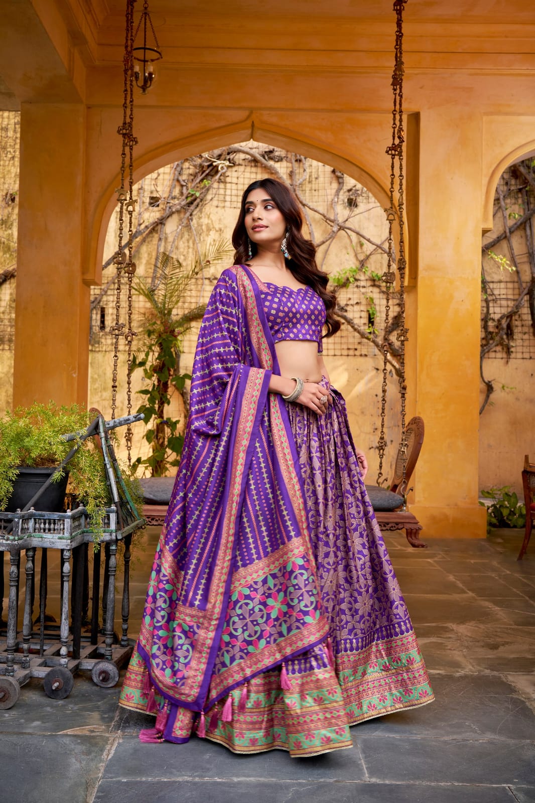 Traditional Lehenga Choli With Dupatta