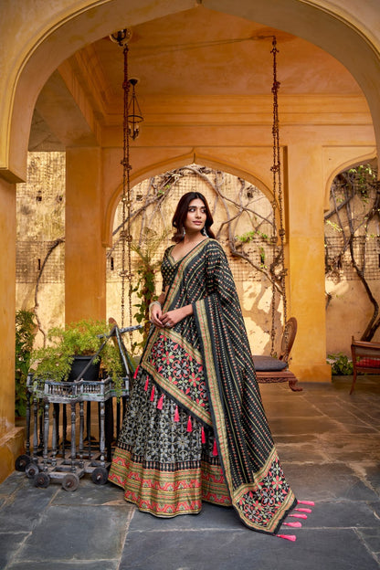 Traditional Lehenga Choli With Dupatta