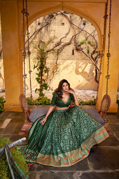 Traditional Lehenga Choli With Dupatta