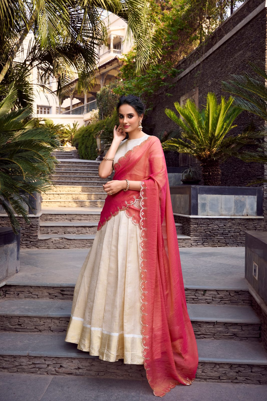 Traditional Lehenga Choli With Dupatta