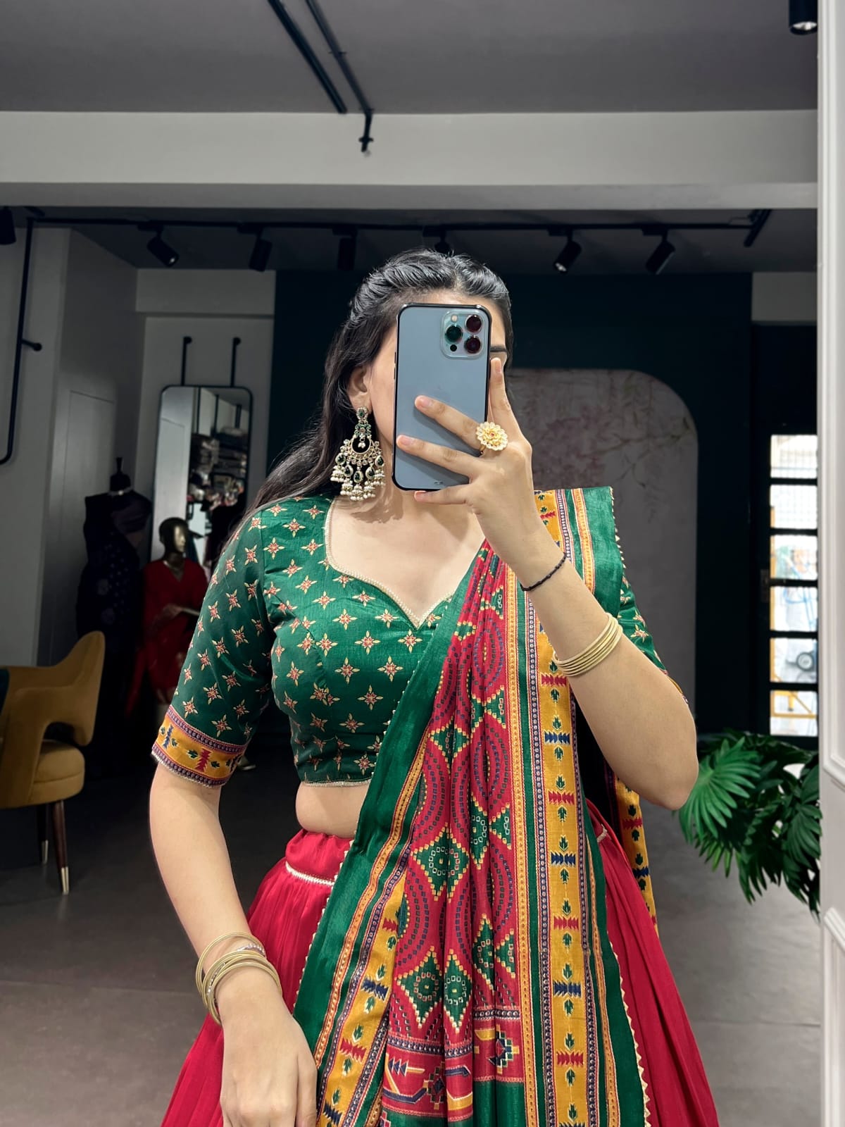Traditional Lehenga Choli With Dupatta