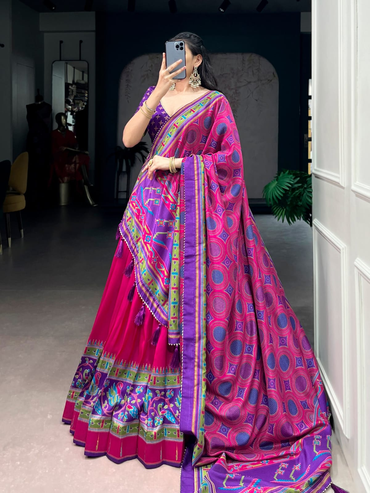 Traditional Lehenga Choli With Dupatta