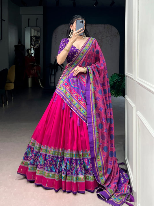 Traditional Lehenga Choli With Dupatta