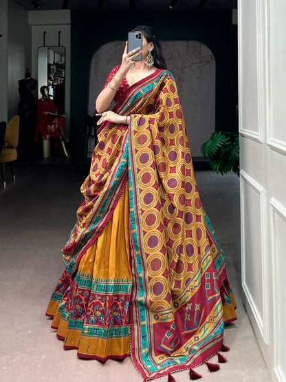 Traditional Lehenga Choli With Dupatta