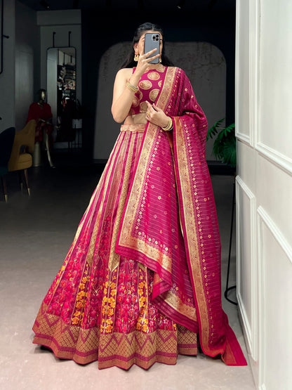 Traditional Lehenga Choli With Dupatta