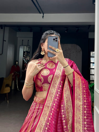 Traditional Lehenga Choli With Dupatta