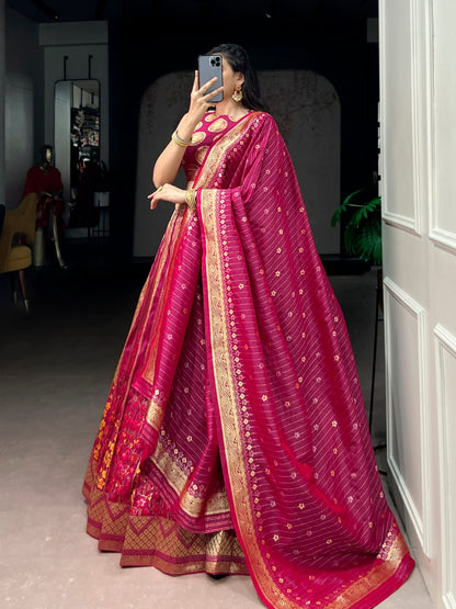 Traditional Lehenga Choli With Dupatta