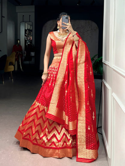 Traditional Lehenga Choli With Dupatta