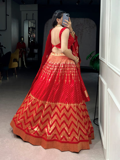 Traditional Lehenga Choli With Dupatta