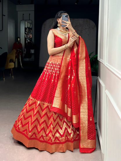 Traditional Lehenga Choli With Dupatta