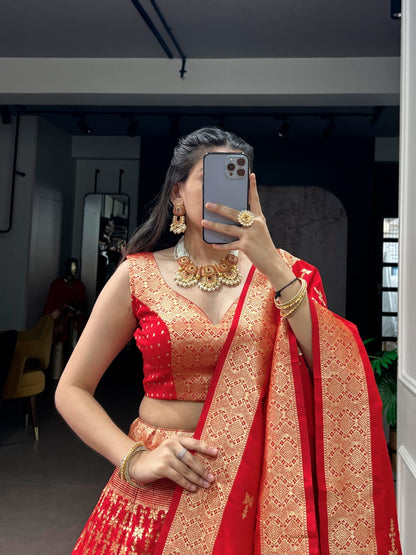 Traditional Lehenga Choli With Dupatta