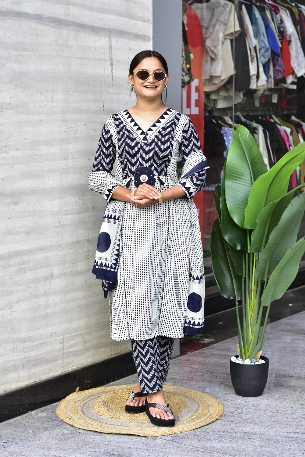 Summer Premium Cotton Kurti Pant with Dupatta