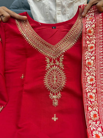 Elegant Kurti Set with Dupatta