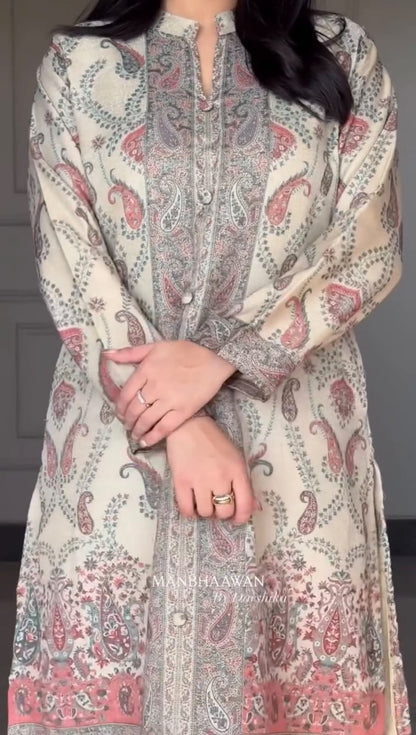 Elegant Kurti Set with Dupatta