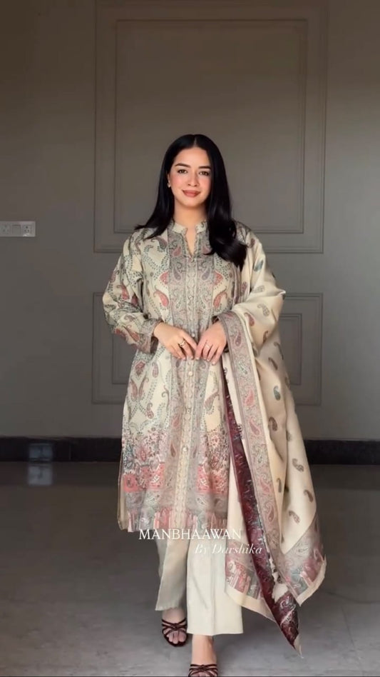 Elegant Kurti Set with Dupatta