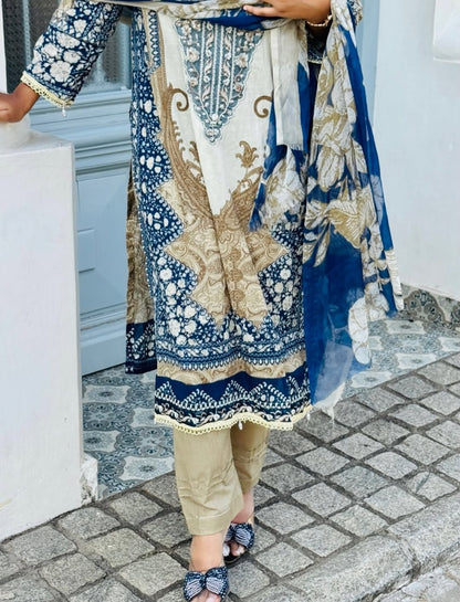 Elegant Kurti Set with Dupatta