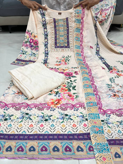 Elegant Kurti Set with Dupatta