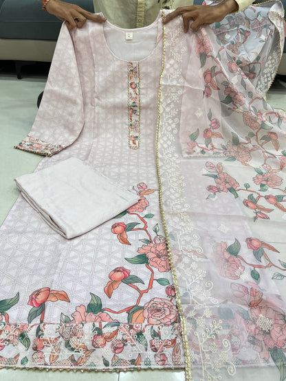 Elegant Kurti Set with Dupatta