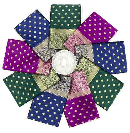 Lichi silk Saree with Unstitched Blouse