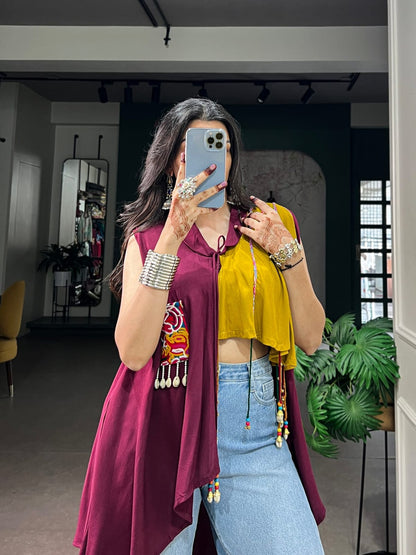 Garba Glam Top