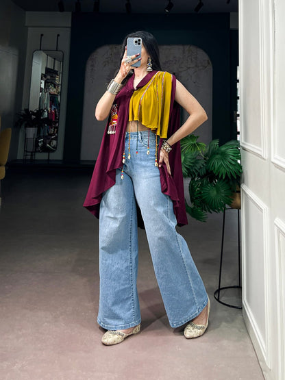 Garba Glam Top