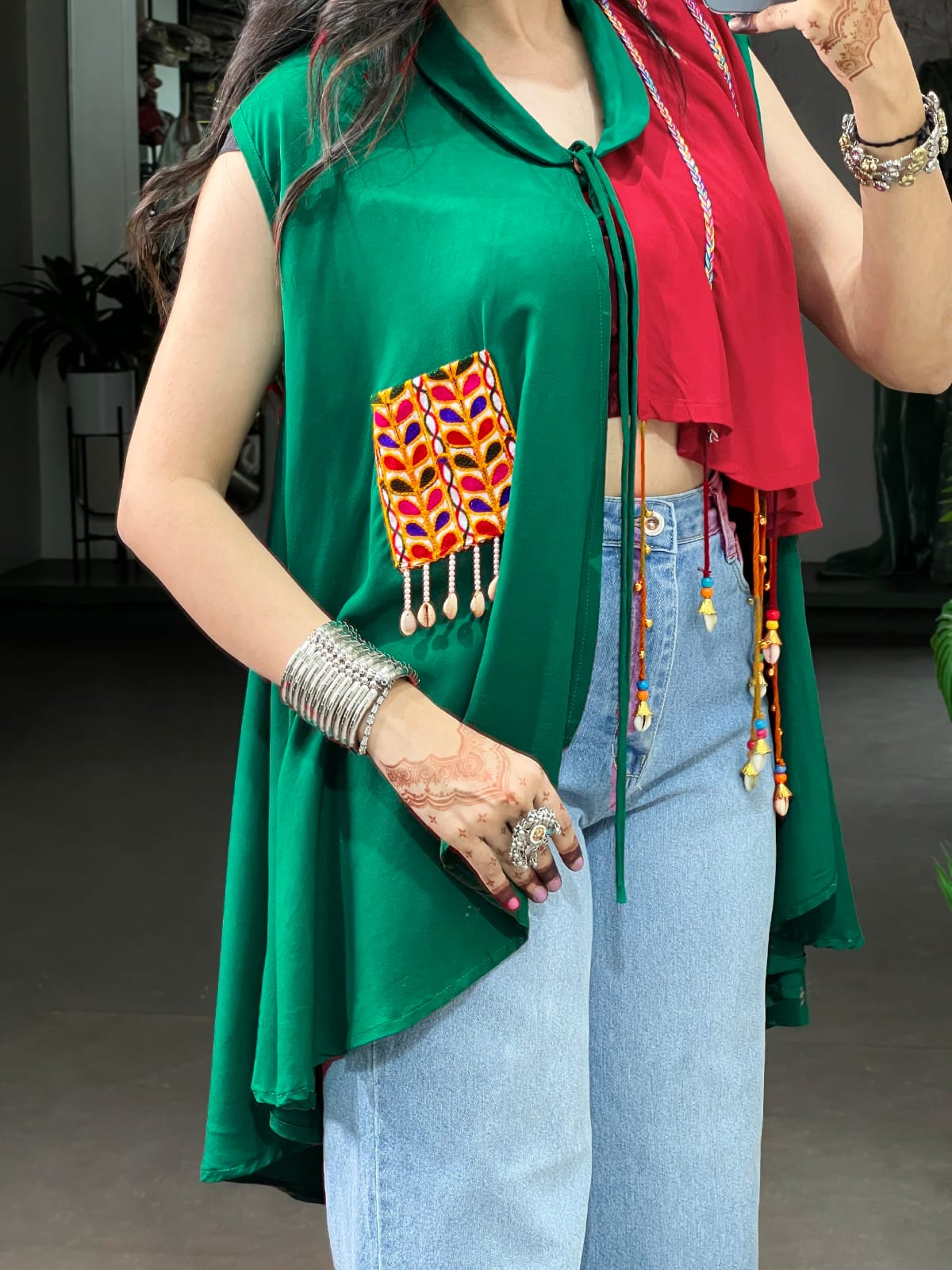 Garba Glam Top