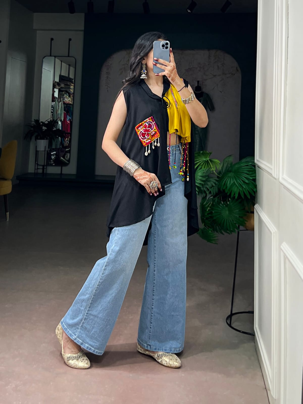 Garba Glam Top
