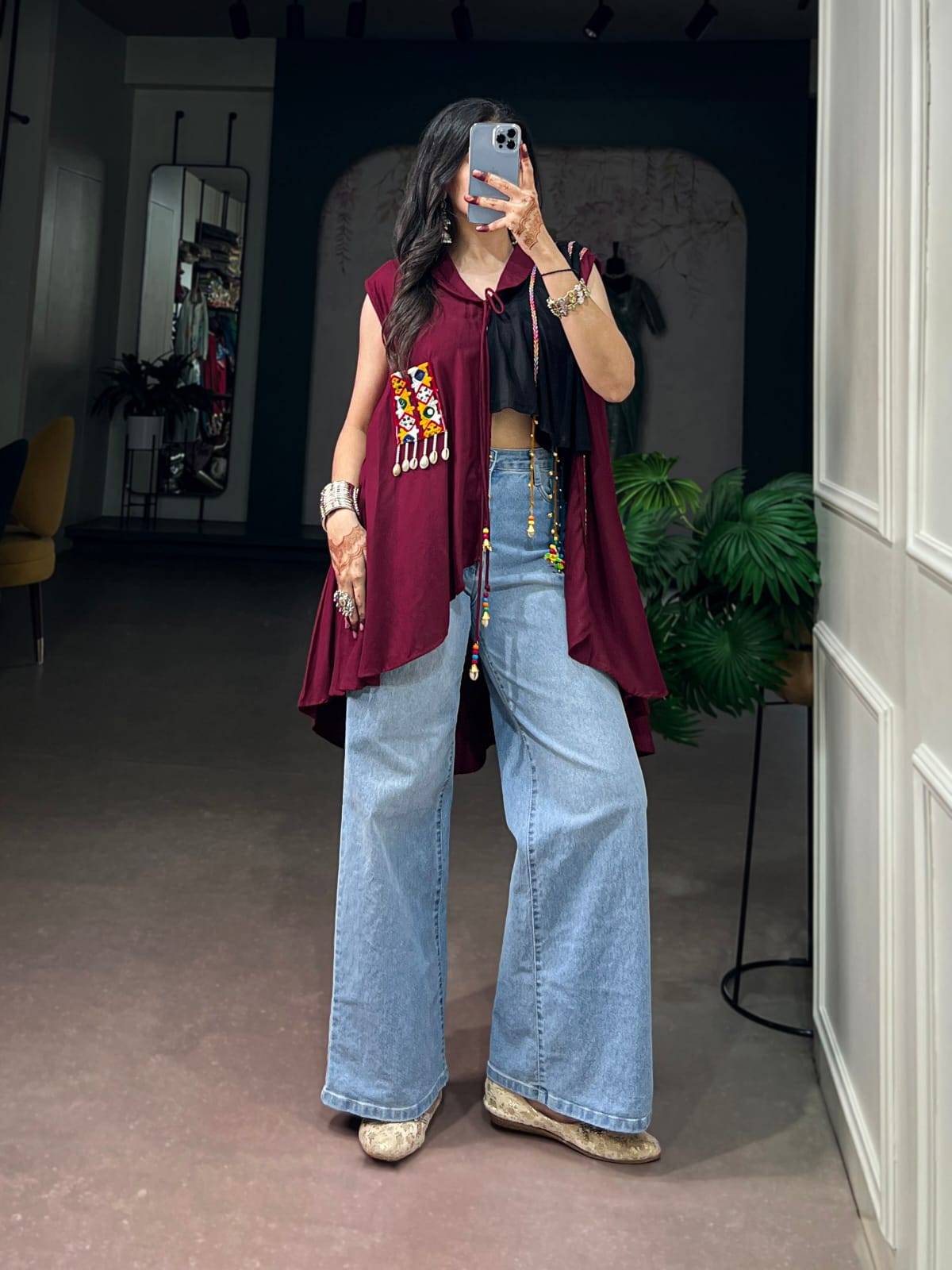 Garba Glam Top