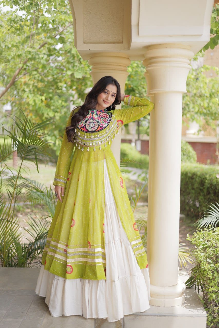 Navratri Kurti Lehenga