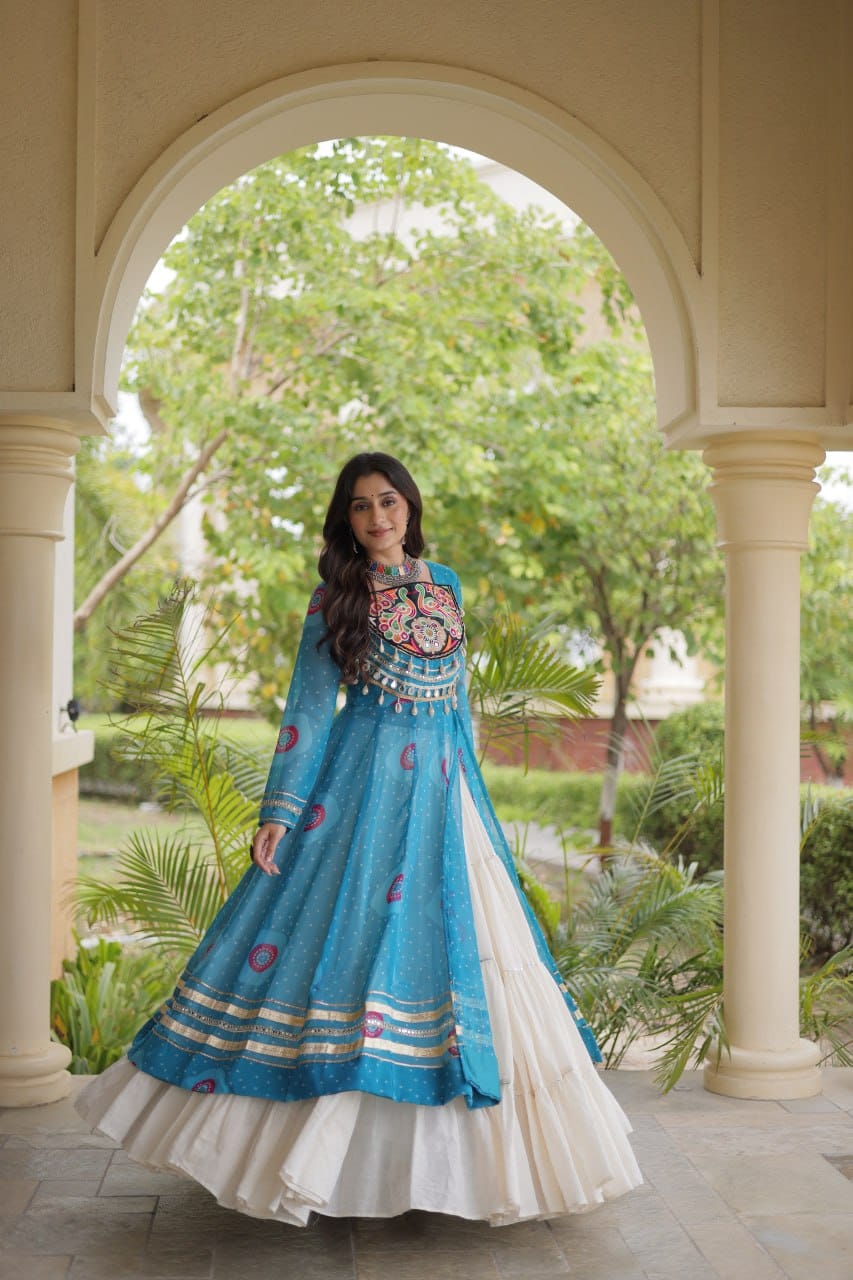 Navratri Kurti Lehenga