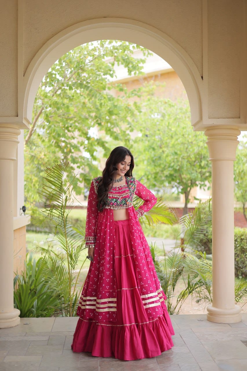Navratri Kurti Lehenga
