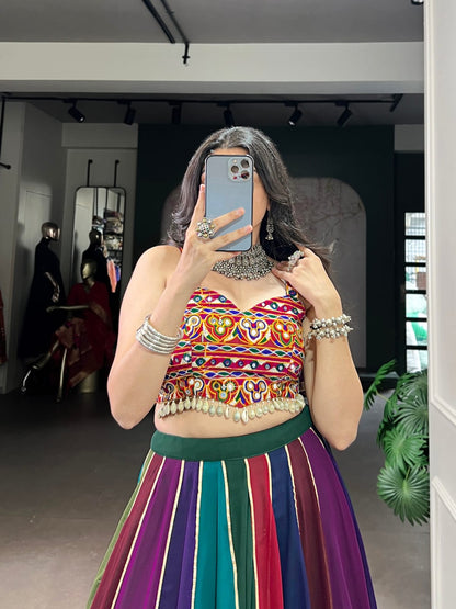 Multicolor Navratri Lehenga Choli