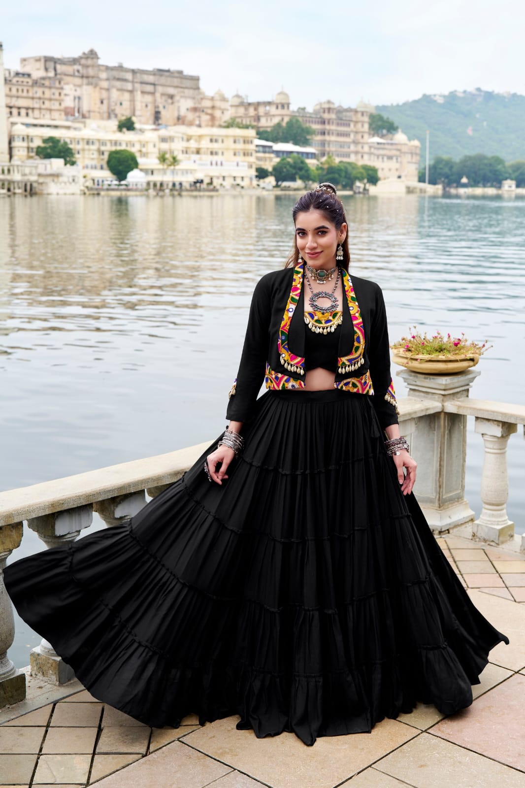 Navratri Lehenga Choli with Koti