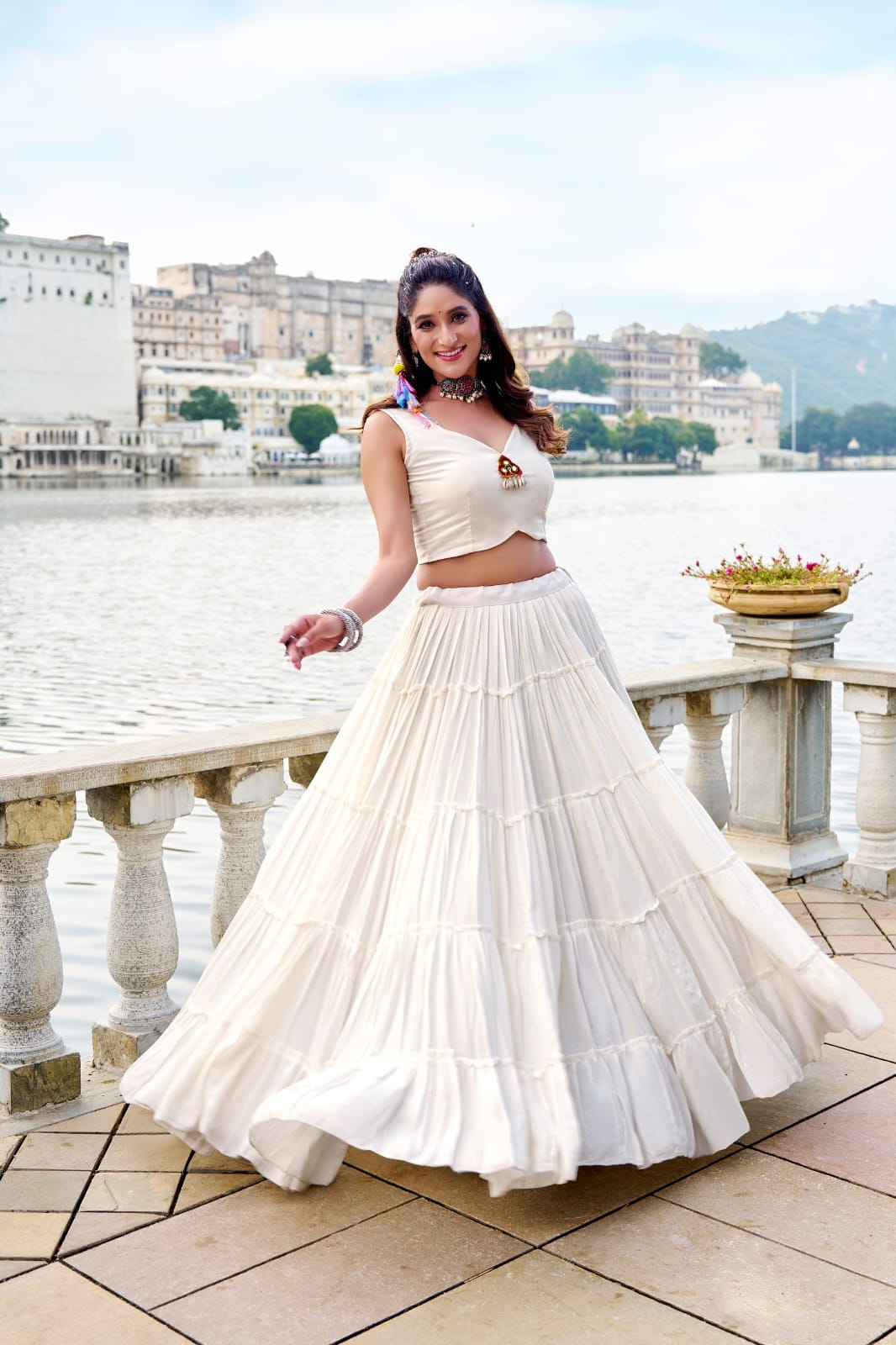 Navratri Lehenga Choli with Koti