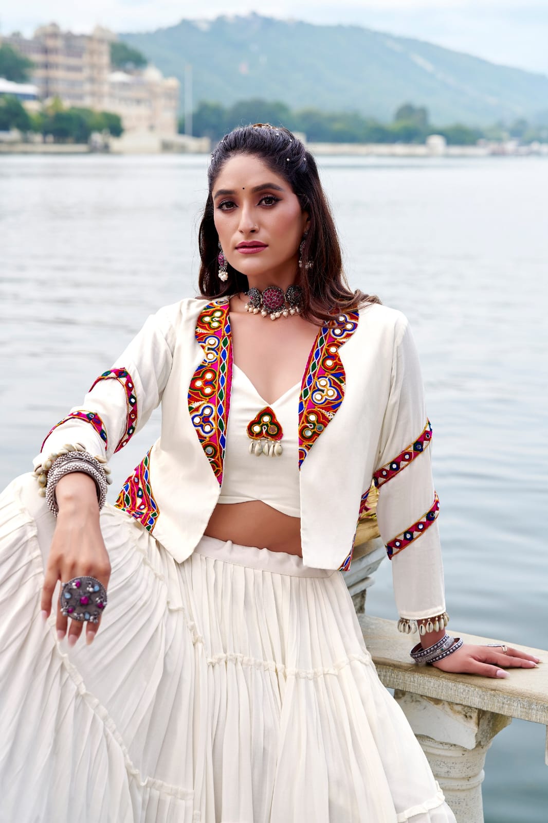 Navratri Lehenga Choli with Koti