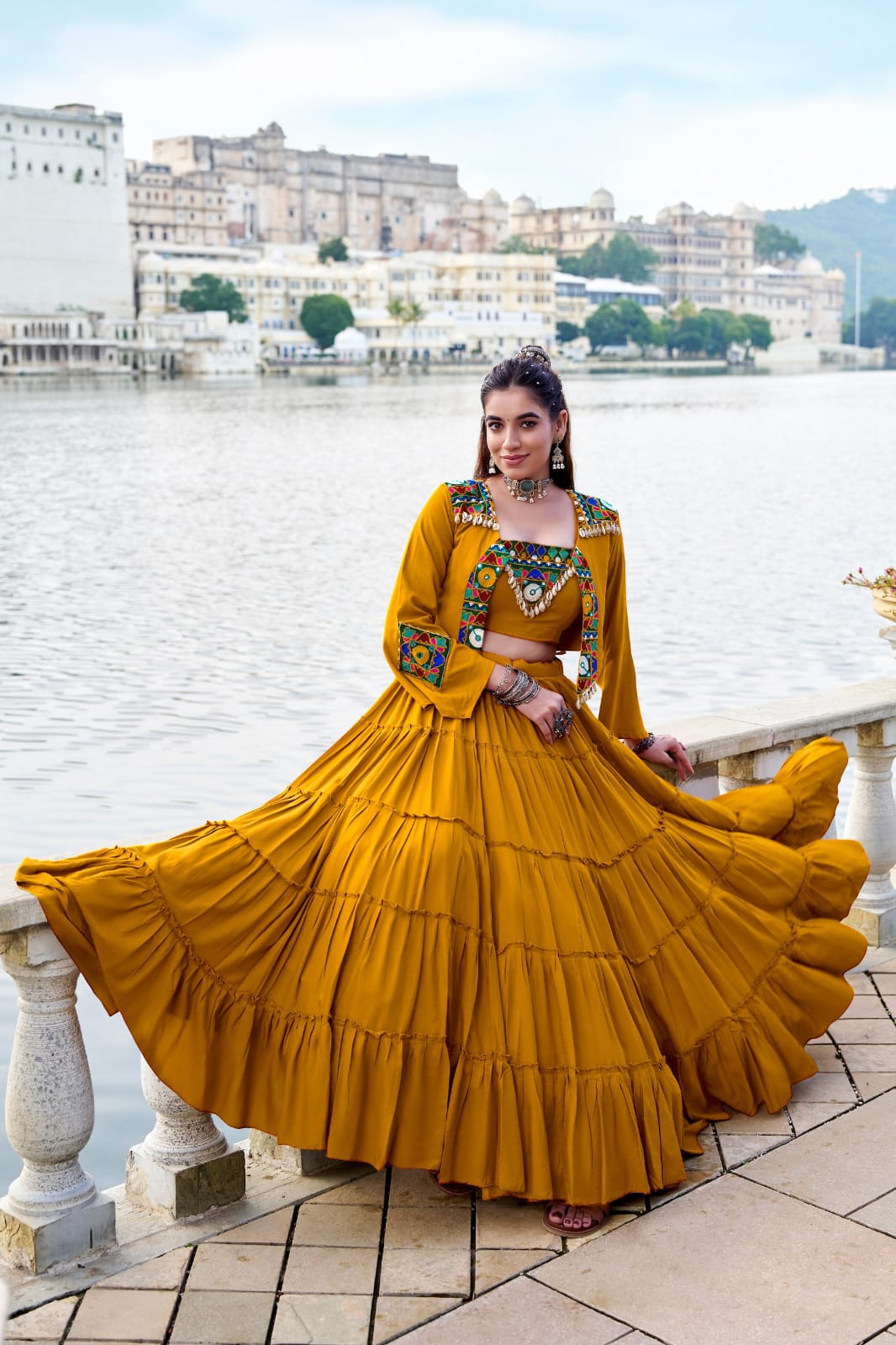 Navratri Lehenga Choli with Koti