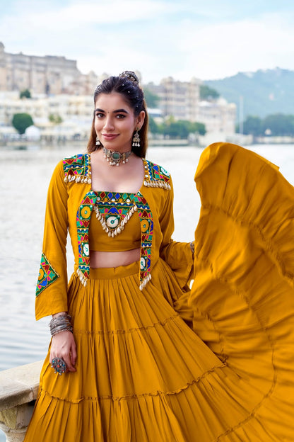 Navratri Lehenga Choli with Koti