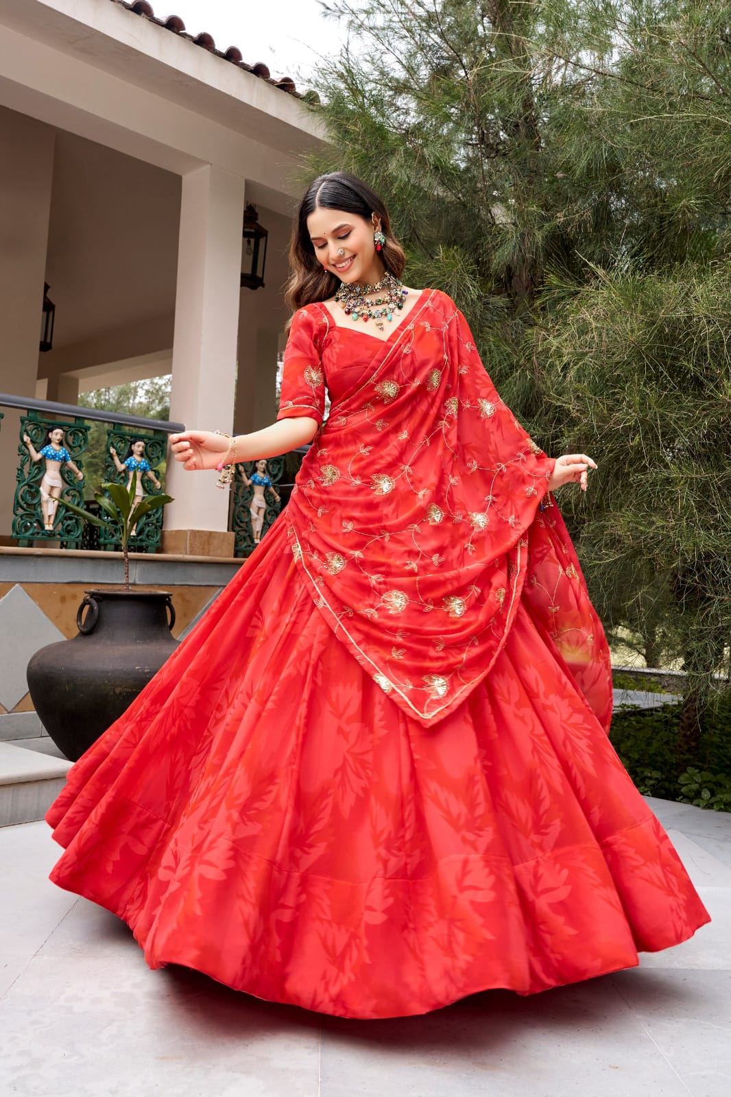 Navratri Lehenga Choli with Dupatta