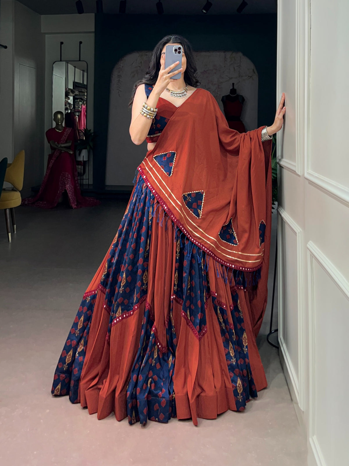 Navratri Lehenga Choli with Dupatta