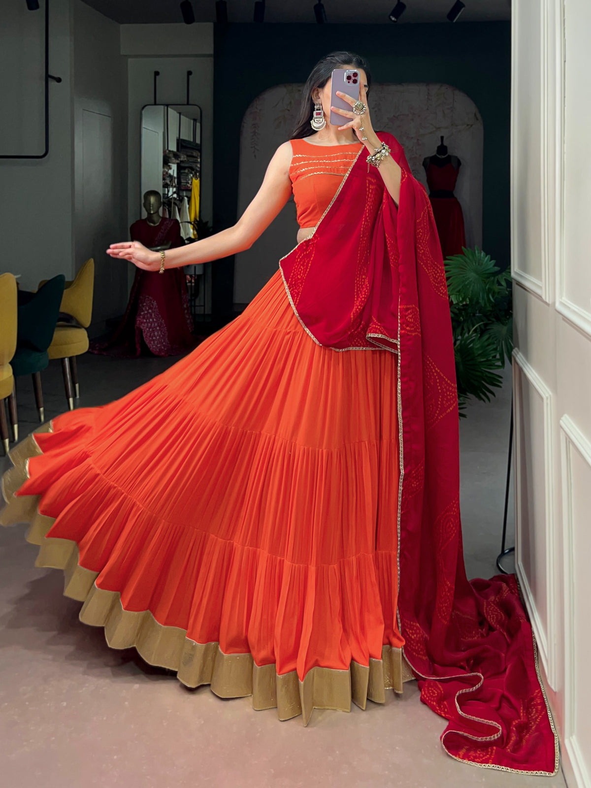 Navratri Lehenga Choli with Dupatta