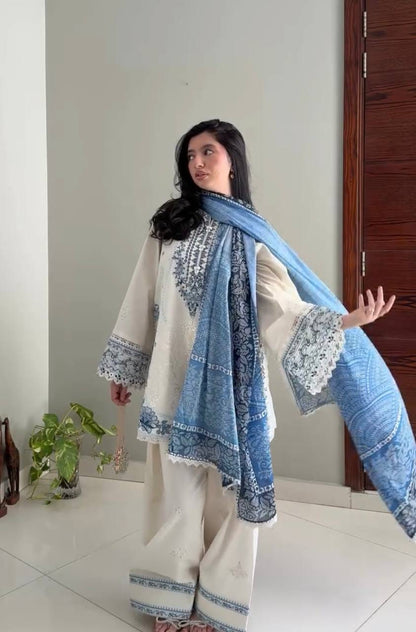 Designer Party Wear Look Pur Satin Rayon Top & Farshi Palazzo With Dupatta set