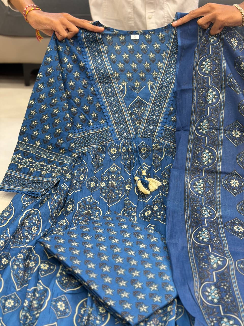 PURE COTTON 60 60 ANARKALI KURTI SET